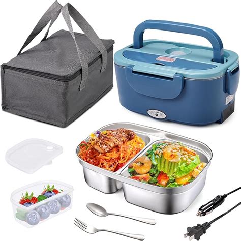 Kabbas Electric Lunch Box Food Heater with 2 